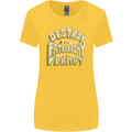 Destroy Patriarchy Not the Planet Climate Change Womens Wider Cut T-Shirt Yellow