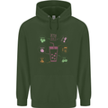 Detox Juice Hangover Cure Healthy Childrens Kids Hoodie Forest Green