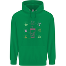 Detox Juice Hangover Cure Healthy Childrens Kids Hoodie Irish Green