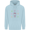 Detox Juice Hangover Cure Healthy Childrens Kids Hoodie Light Blue