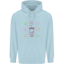 Detox Juice Hangover Cure Healthy Childrens Kids Hoodie Light Blue