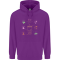 Detox Juice Hangover Cure Healthy Childrens Kids Hoodie Purple