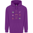 Detox Juice Hangover Cure Healthy Childrens Kids Hoodie Purple