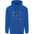 Detox Juice Hangover Cure Healthy Childrens Kids Hoodie Royal Blue