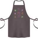 Detox Juice Hangover Cure Healthy Cotton Apron 100% Organic Dark Grey