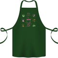 Detox Juice Hangover Cure Healthy Cotton Apron 100% Organic Forest Green