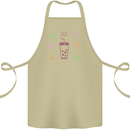 Detox Juice Hangover Cure Healthy Cotton Apron 100% Organic Khaki