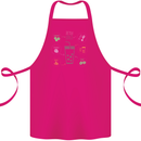 Detox Juice Hangover Cure Healthy Cotton Apron 100% Organic Pink