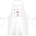 Detox Juice Hangover Cure Healthy Cotton Apron 100% Organic White