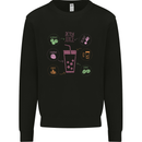 Detox Juice Hangover Cure Healthy Kids Sweatshirt Jumper Black