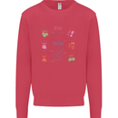 Detox Juice Hangover Cure Healthy Kids Sweatshirt Jumper Heliconia