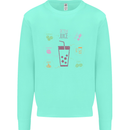 Detox Juice Hangover Cure Healthy Kids Sweatshirt Jumper Peppermint