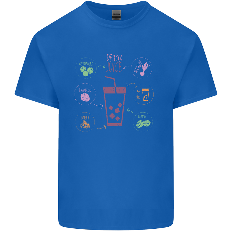 Detox Juice Hangover Cure Healthy Kids T-Shirt Childrens Royal Blue