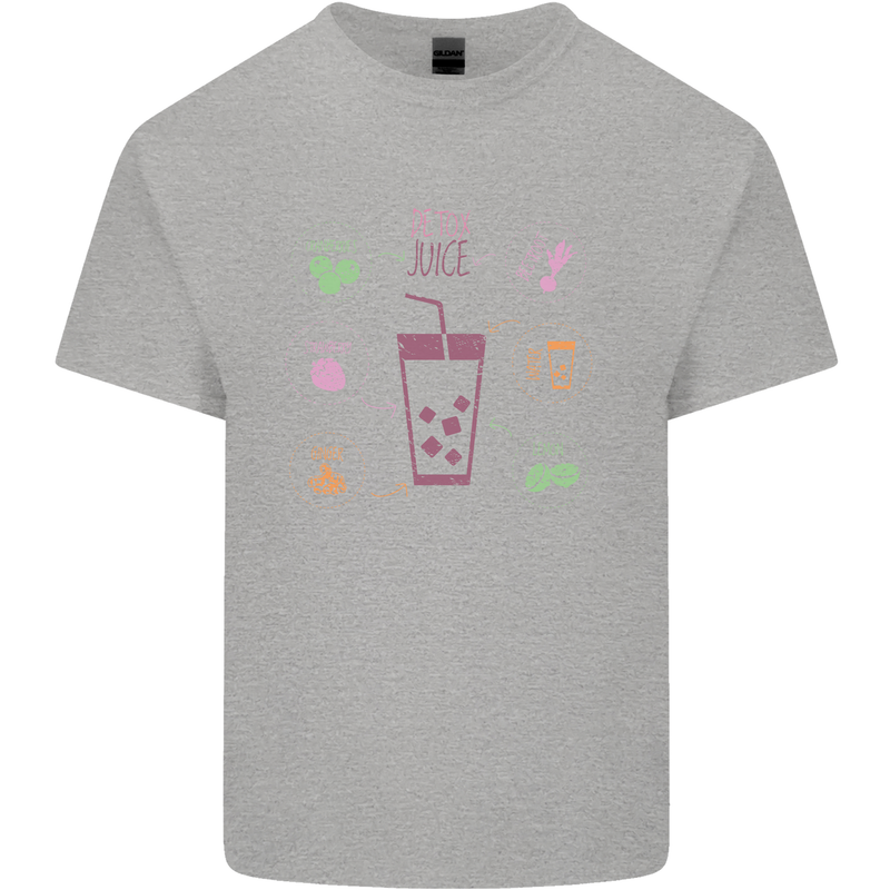Detox Juice Hangover Cure Healthy Kids T-Shirt Childrens Sports Grey