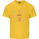 Detox Juice Hangover Cure Healthy Kids T-Shirt Childrens Yellow