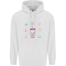 Detox Juice Hangover Cure Healthy Mens 80% Cotton Hoodie White