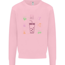 Detox Juice Hangover Cure Healthy Mens Sweatshirt Jumper Light Pink