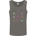 Detox Juice Hangover Cure Healthy Mens Vest Tank Top Charcoal