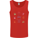 Detox Juice Hangover Cure Healthy Mens Vest Tank Top Red