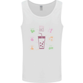 Detox Juice Hangover Cure Healthy Mens Vest Tank Top White