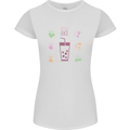Detox Juice Hangover Cure Healthy Womens Petite Cut T-Shirt White