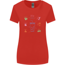 Detox Juice Hangover Cure Healthy Womens Wider Cut T-Shirt Red