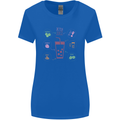 Detox Juice Hangover Cure Healthy Womens Wider Cut T-Shirt Royal Blue