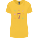 Detox Juice Hangover Cure Healthy Womens Wider Cut T-Shirt Yellow