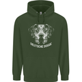 Deutsche Dogge Great Dane Dog Childrens Kids Hoodie Forest Green