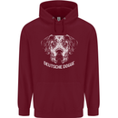 Deutsche Dogge Great Dane Dog Childrens Kids Hoodie Maroon