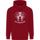 Deutsche Dogge Great Dane Dog Childrens Kids Hoodie Red