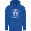Deutsche Dogge Great Dane Dog Childrens Kids Hoodie Royal Blue