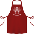 Deutsche Dogge Great Dane Dog Cotton Apron 100% Organic Maroon