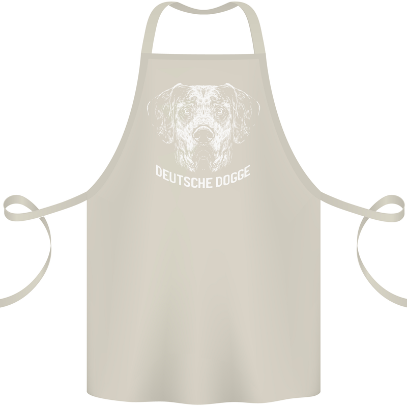 Deutsche Dogge Great Dane Dog Cotton Apron 100% Organic Natural