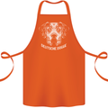 Deutsche Dogge Great Dane Dog Cotton Apron 100% Organic Orange