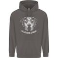 Deutsche Dogge Great Dane Dog Mens 80% Cotton Hoodie Charcoal