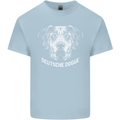 Deutsche Dogge Great Dane Dog Mens Cotton T-Shirt Tee Top Light Blue