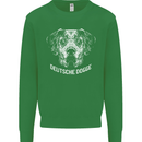 Deutsche Dogge Great Dane Dog Mens Sweatshirt Jumper Irish Green
