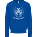 Deutsche Dogge Great Dane Dog Mens Sweatshirt Jumper Royal Blue