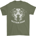 Deutsche Dogge Great Dane Dog Mens T-Shirt 100% Cotton Military Green
