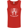 Deutsche Dogge Great Dane Dog Mens Vest Tank Top Red