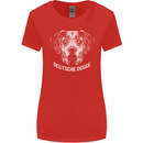 Deutsche Dogge Great Dane Dog Womens Wider Cut T-Shirt Red