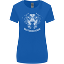 Deutsche Dogge Great Dane Dog Womens Wider Cut T-Shirt Royal Blue