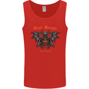 Devil Burger Demon Satan Grim Reaper BBQ Mens Vest Tank Top Red