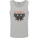 Devil Burger Demon Satan Grim Reaper BBQ Mens Vest Tank Top Sports Grey