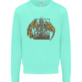 Devil Dragon Skeleton Fantasy Skull Demon Kids Sweatshirt Jumper Peppermint