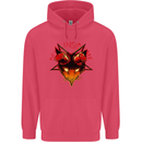 Devil Inside Me Satanic Cat Demon Evil Childrens Kids Hoodie Heliconia