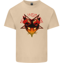 Devil Inside Me Satanic Cat Demon Evil Mens Cotton T-Shirt Tee Top Sand