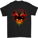 Devil Inside Me Satanic Cat Demon Evil Mens T-Shirt Cotton Gildan Black
