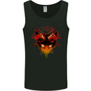 Devil Inside Me Satanic Cat Demon Evil Mens Vest Tank Top Black